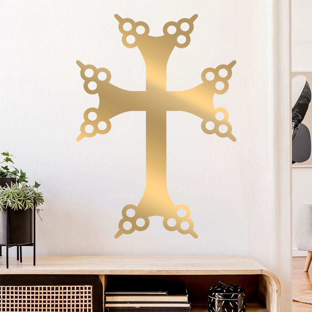 Chatschkar Wandtattoo Wandaufkleber Wall Sticker - Dekoration, Küche, Wohnzimmer, Schlafzimmer, Badezimmer