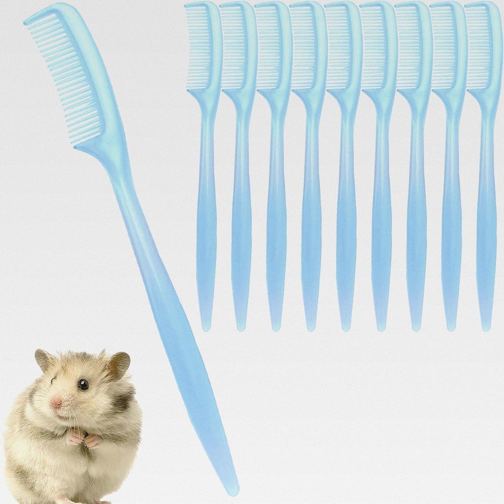 Bürste | 10 Stück Kaninchen Pflege Kamm - Hamster Reinigungszubehör Kleintierbedarf - Für Kleintiere Frettchen Zuhause Pflege Bei Empfindlicher...