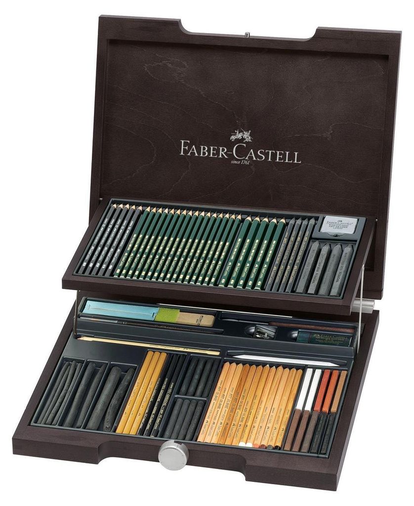 Faber Castell Monochrome Pitt Sortiment Produktbild 