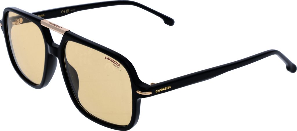 Carrera CARRERA 350/S Black yellow 58/16/145 Herren Sonnenbrillen