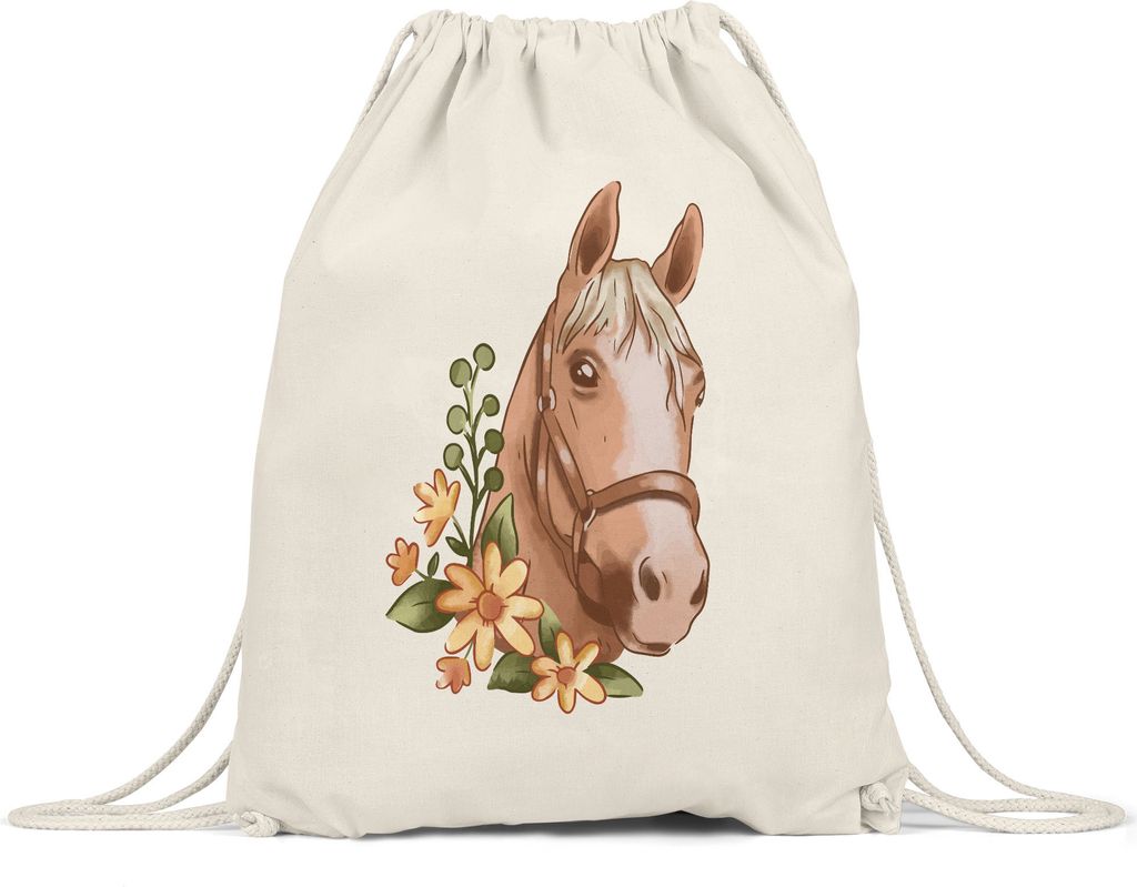 Pferd Turnbeutel Gymsack Pferde Hengst Stute Hobbie Freiheit Pferdeflüsterer Pferdeliebhaber Reiten Spirit Reiterin Pony