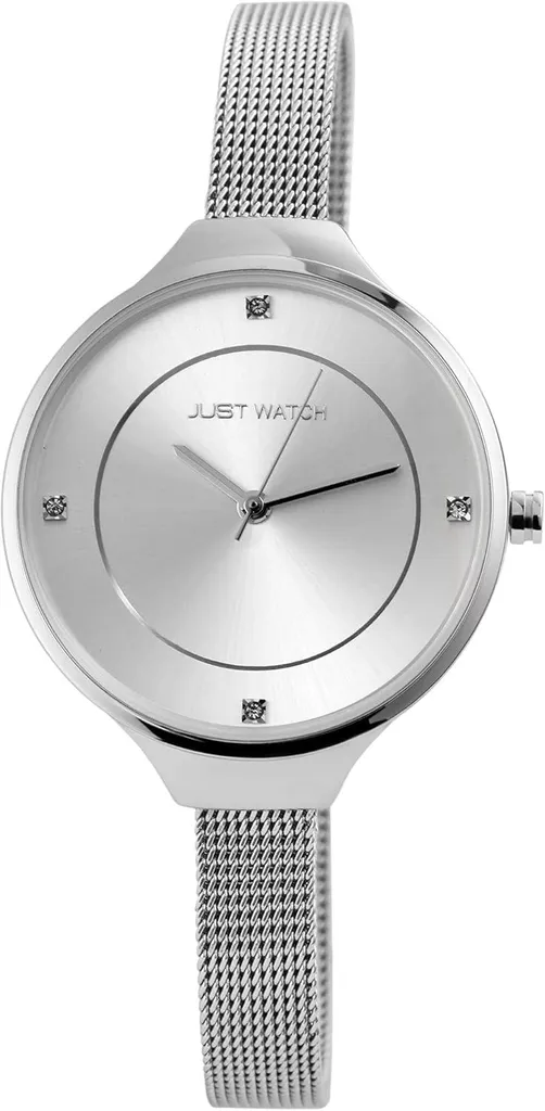 Regalo Donna Ideale: Orologio Acciaio Inossidabile con Strass Eleganti