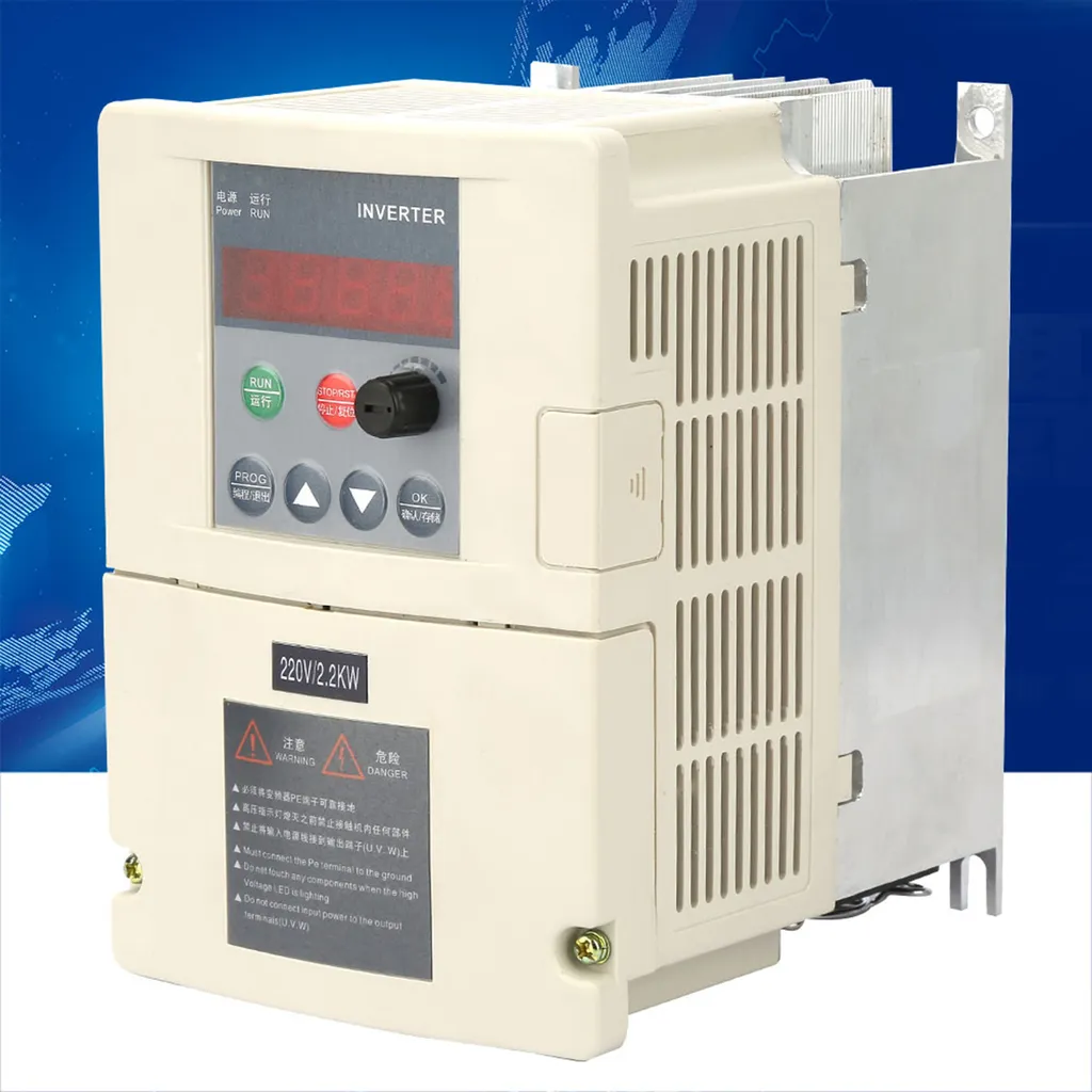 Convertisseur monophasé 2.2kW haute précision avec affichage digital - 4