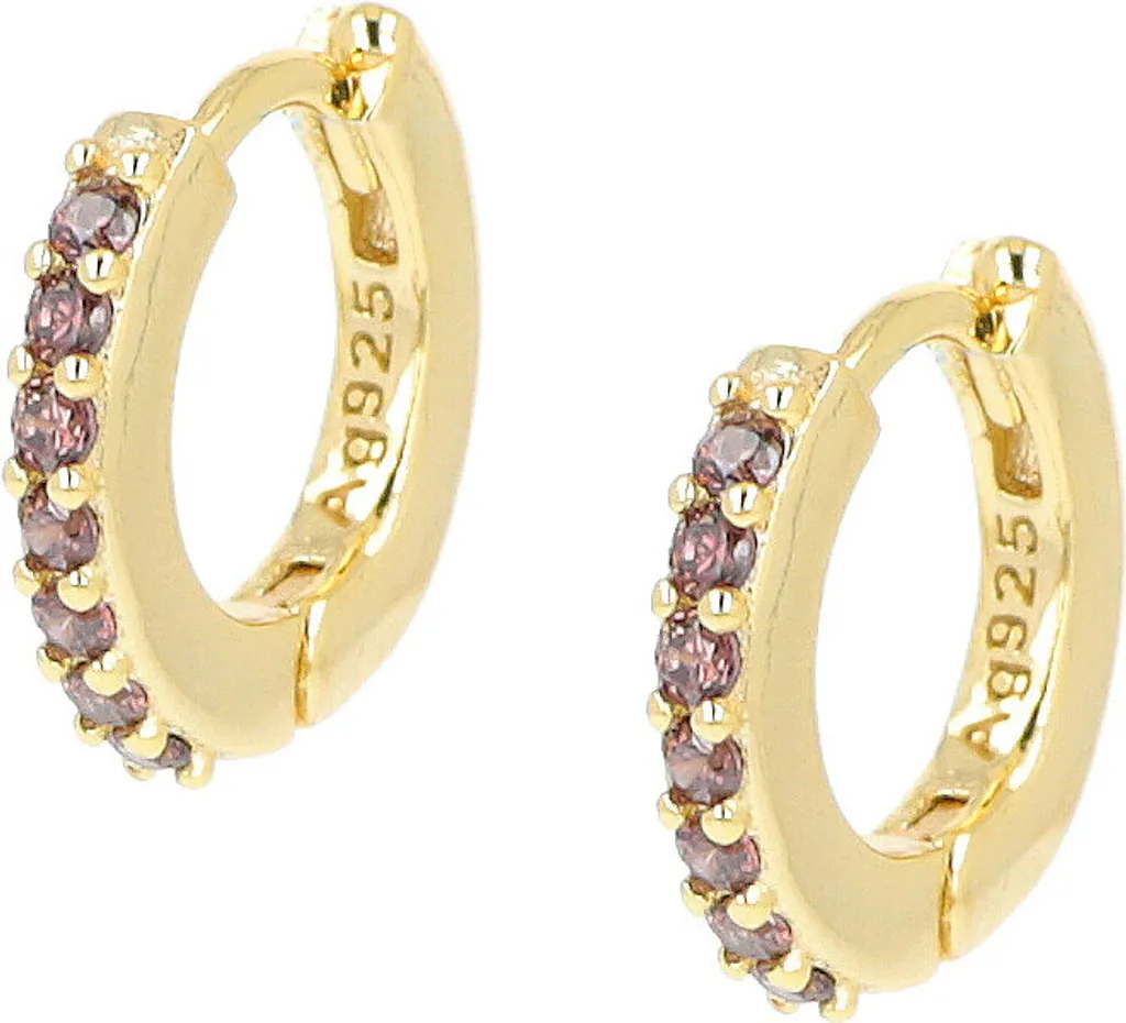 Amen Orecchini Oro Giallo Donna - Cerchi Circolari Collezione Oro