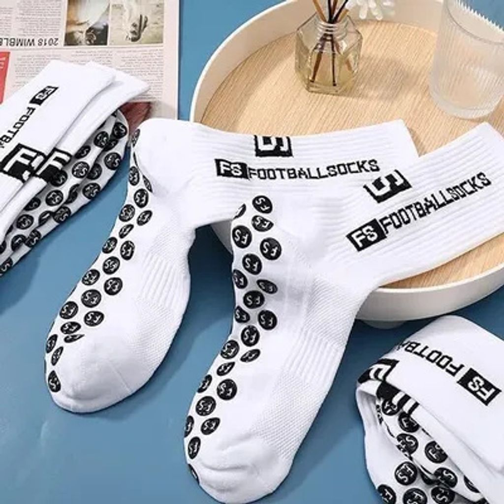 Sport Socken 5er Pack 5 Paar Fußball Socken 39-46 - Anti-Rutsch
