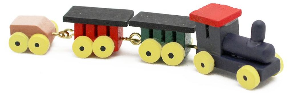 Puppenhaus Spielzeug HOLZEISENBAHN Produktbild 