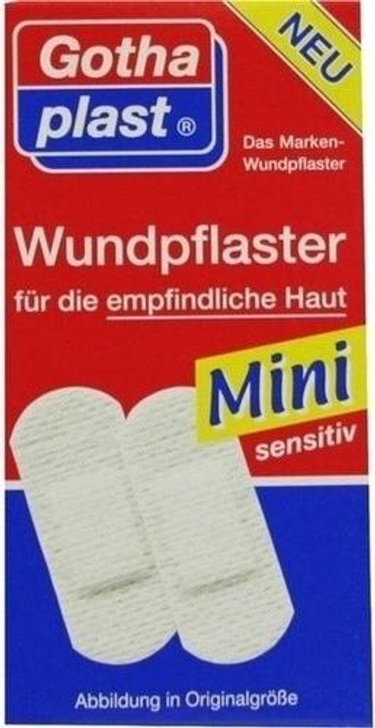 GOTHAPLAST Wundpfl.Mini sensitiv 1,7x4 cm Produktbild 