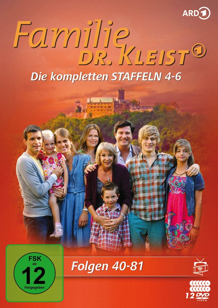 Familie Dr. Kleist - Die kompletten Staffeln 4-6 (Folgen 40-81) (12 DVDs)