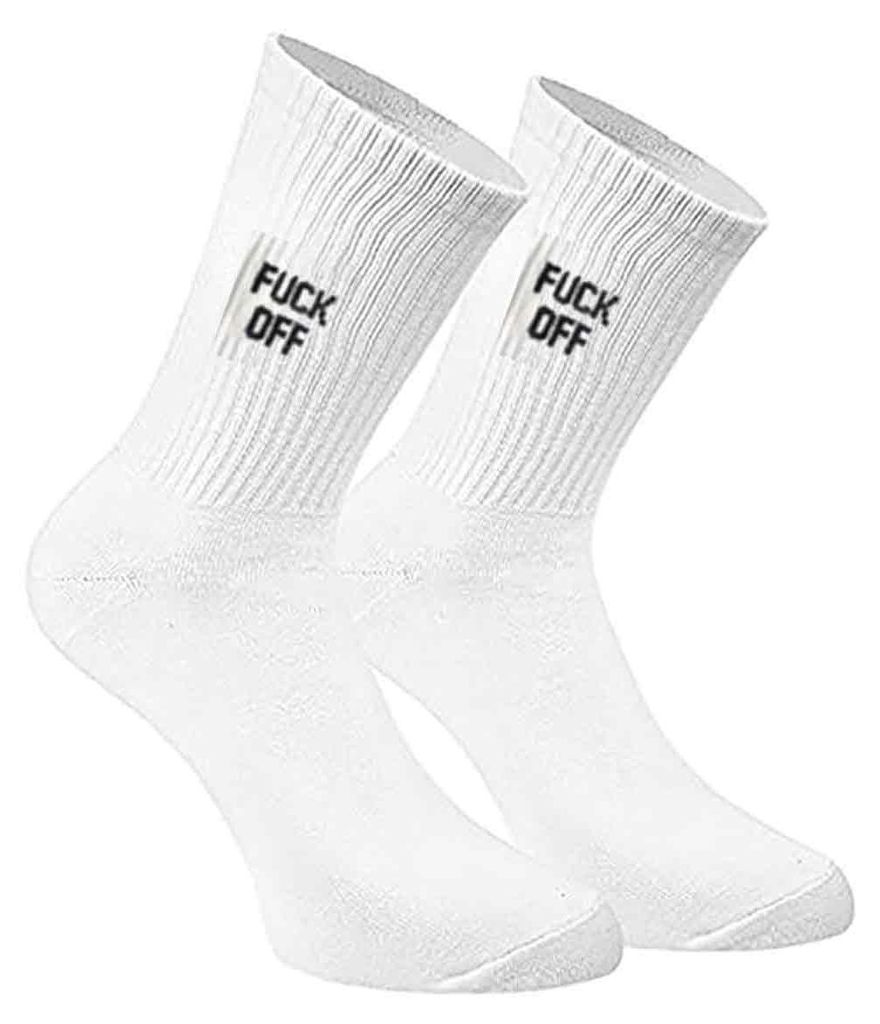 Unisex-Laufsocken aus weichem Polyester mit lustigen Produktbild 