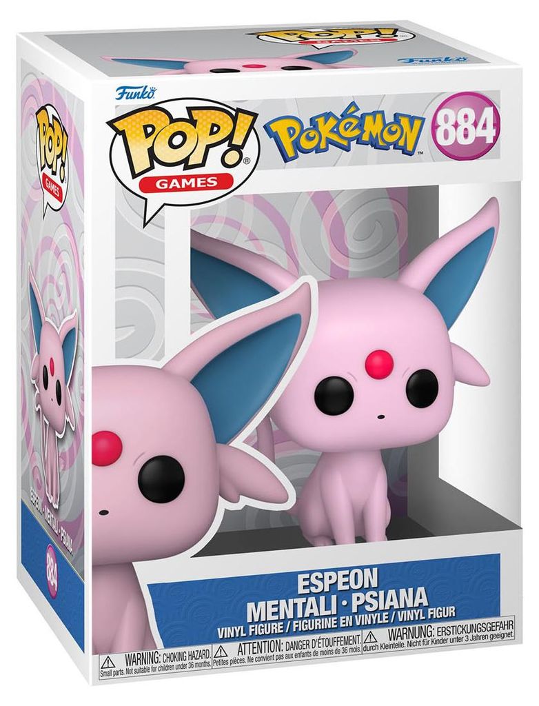 Pokémon - Espeon Mentali Psiana 884  - Funko Pop! Vinyl Produktbild 