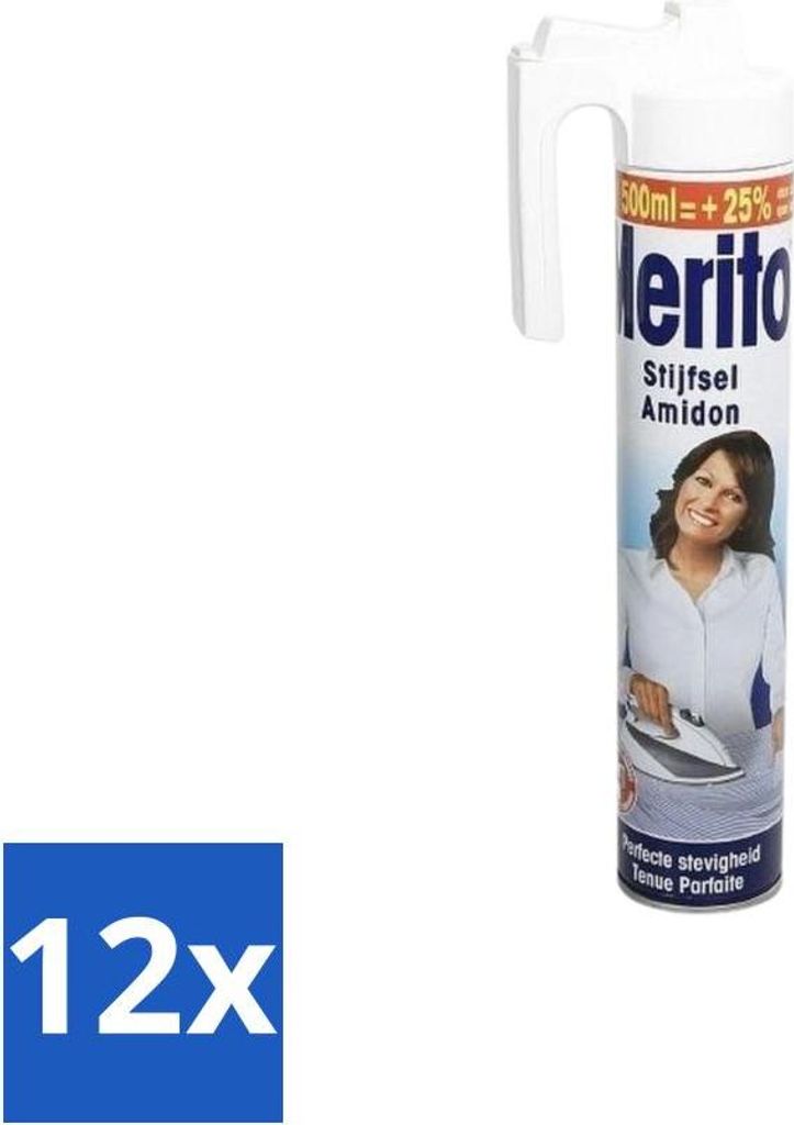 Merito - Stärke - 500 ml - Vorteilspack - 12 Stücke Produktbild 