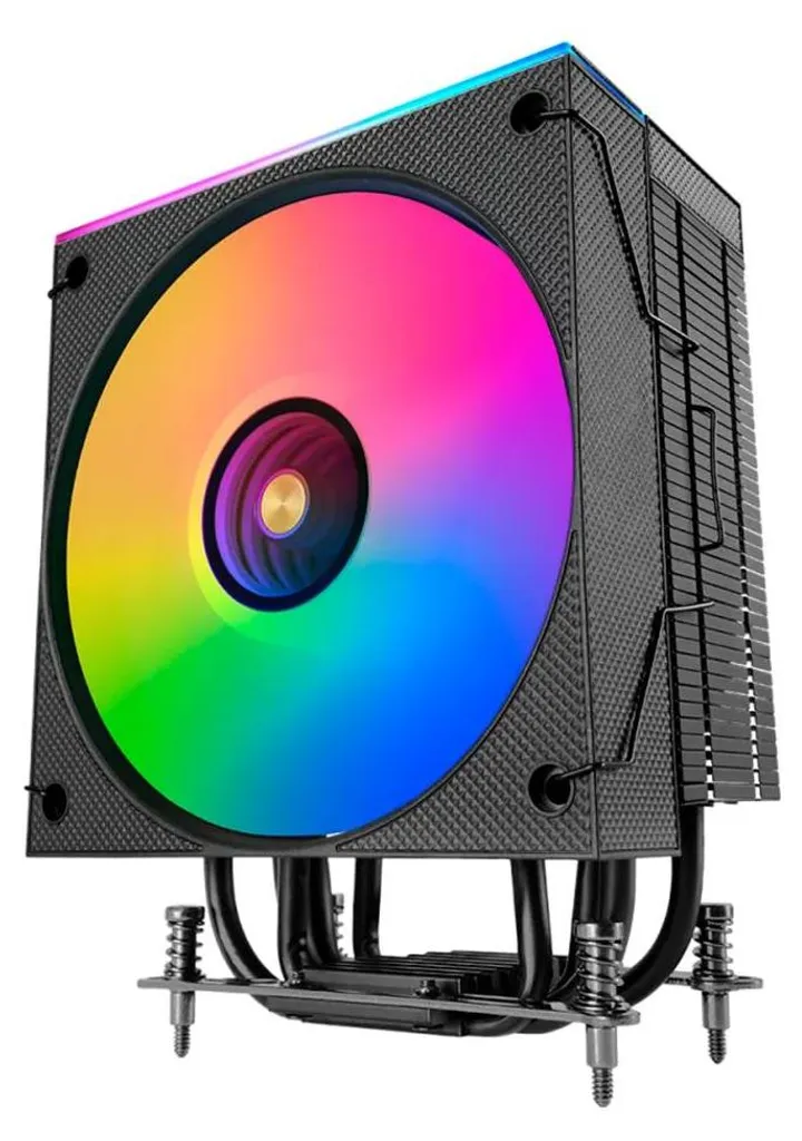 Mars Gaming MCPU-LCD Refroidisseur Air 120mm Noir avec Écran LCD Temps Réel