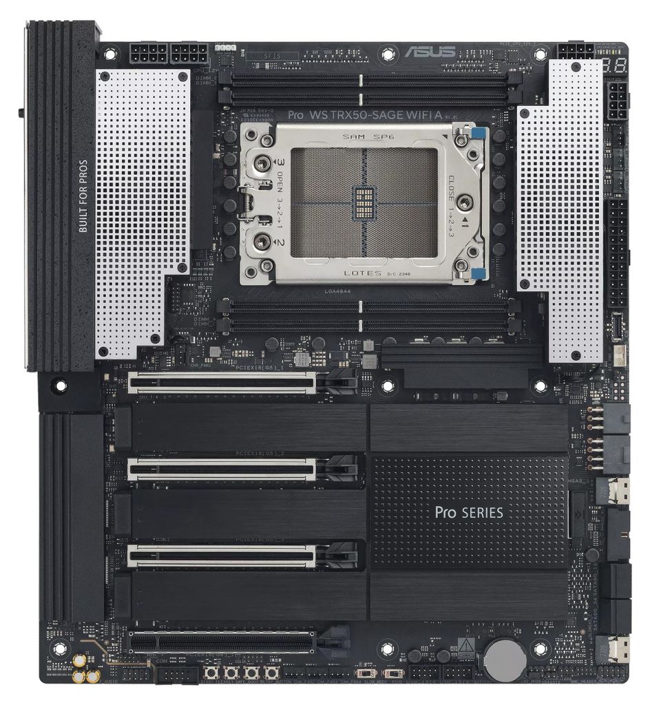 ASUS PRO WS TRX50-SAGE WIFI A AMD TRX50 Socket sTR5 CEB Produktbild 
