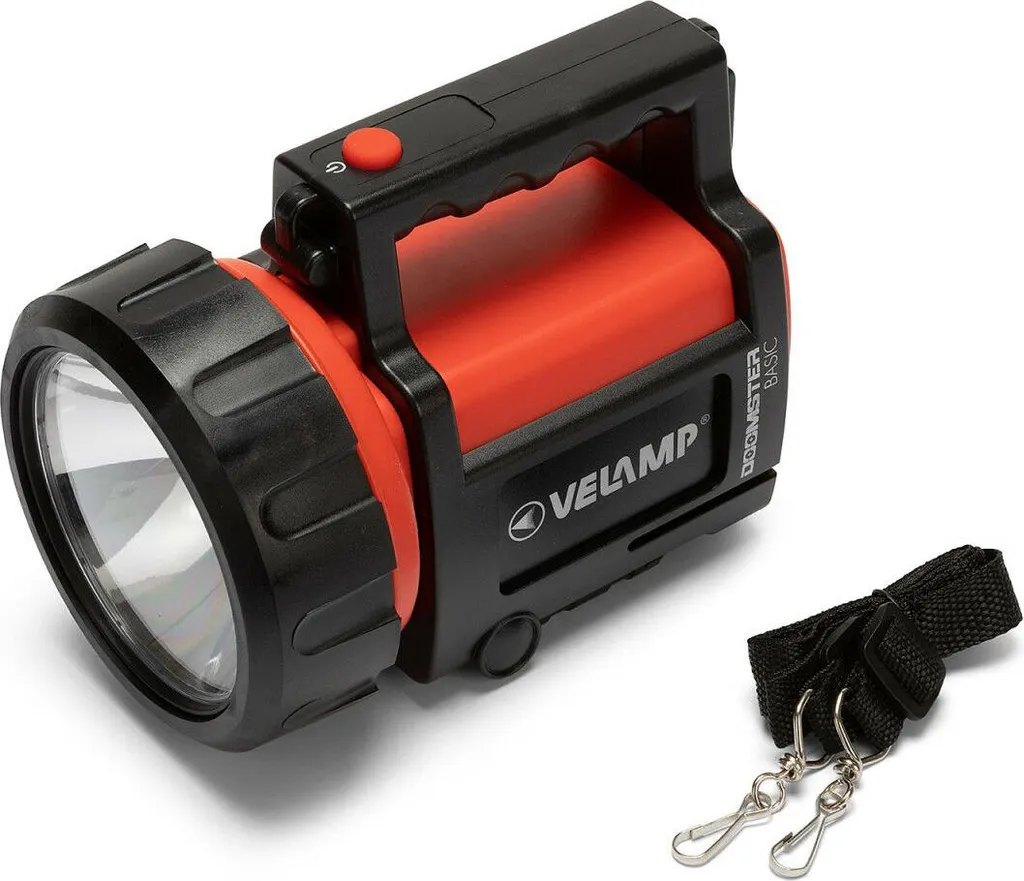 Torcia LED Velamp Doomster Basic 1W 100 Lumen - Alta Portata