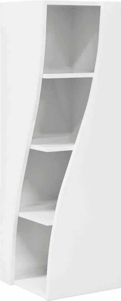 Armadio ad Angolo Bianco 32x32x102 cm vidaXL | Mobile Salvaspazio Legno
