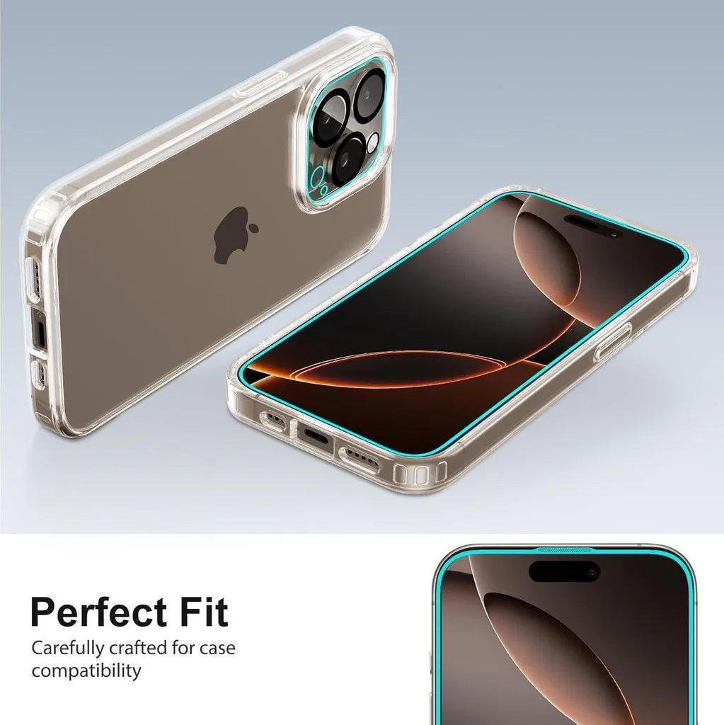 SPARIN Verre Trempé iPhone 16 Pro Max - Protection Écran Blindé 3D 6.9"