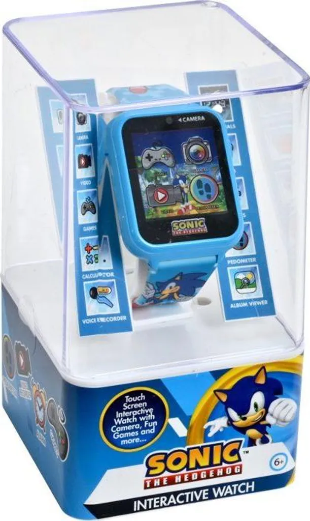 Smartwatch Sonic Interactive Watch per Bambini | Gadget Gaming 6+ Anni