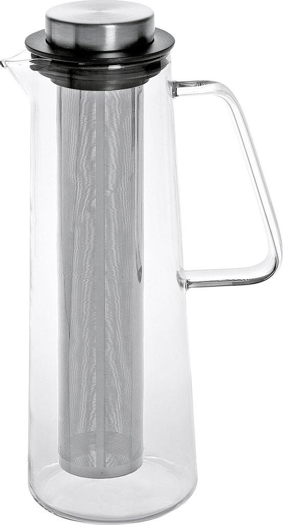 Weis 18932, Karaffe, 1 l, Edelstahl, Transparent, Produktbild 
