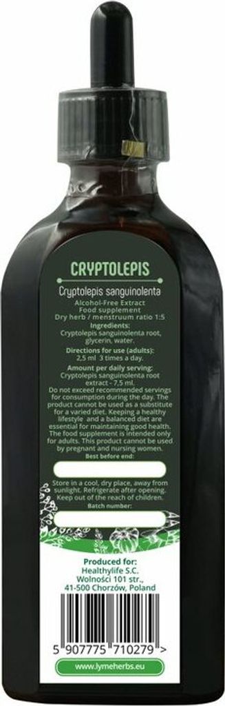 Cryptolepis alkoholfreier Extrakt (200 ml) Produktbild 
