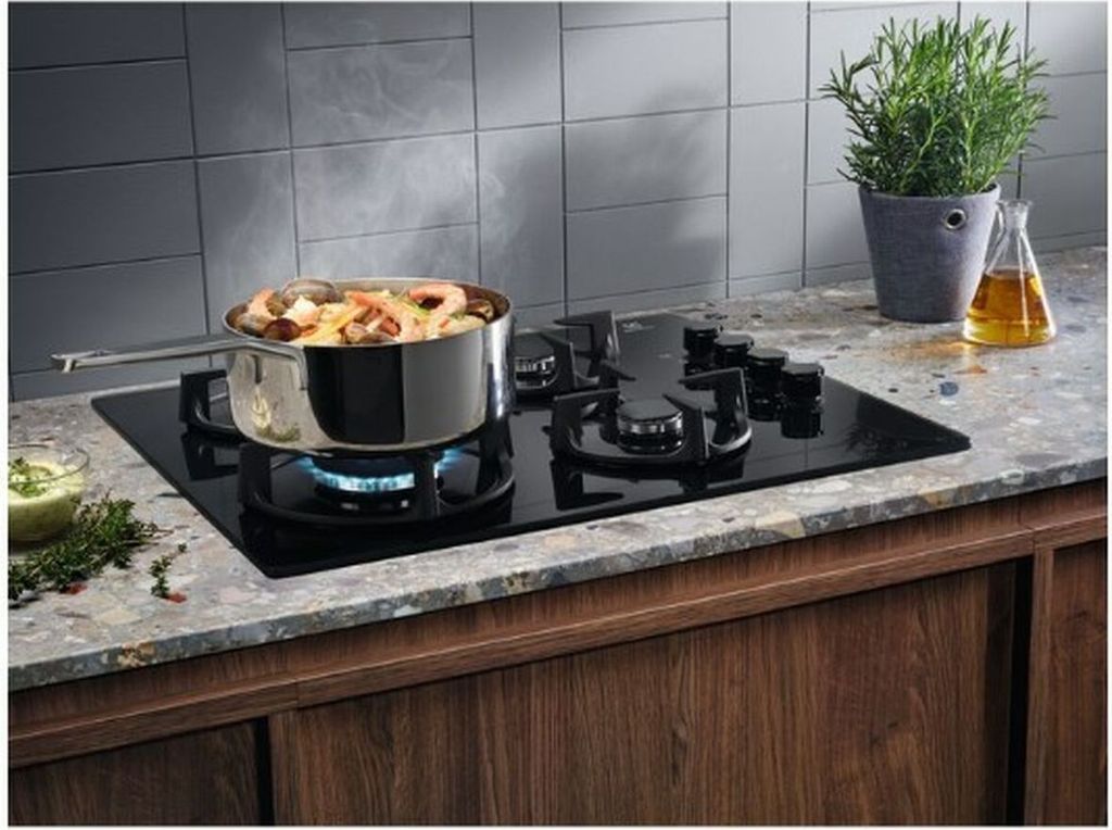 Electrolux Egg6407k Gasherd 59 Cm 4 Brennern Schwarz  Produktbild 8