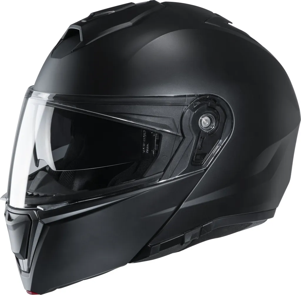 Casque Modulable HJC i90 Noir Mat XS Idéal pour Grands Trajets Moto