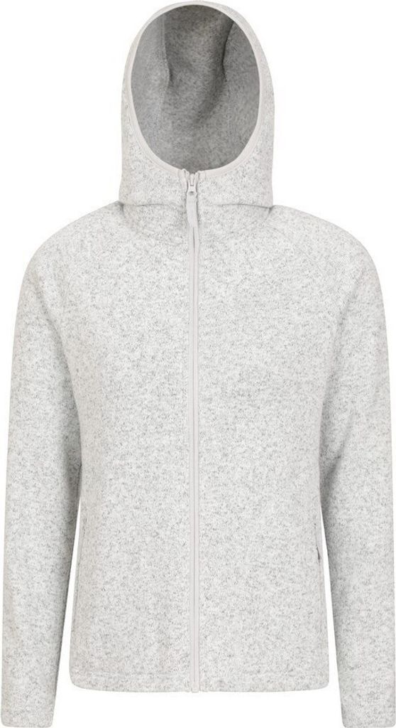 Mountain Warehouse - "Nevis" Hoodie mit durchgehendem Reißverschluss Durchgehender Reißverschluss für Damen MW110 (44 DE) (Grau)