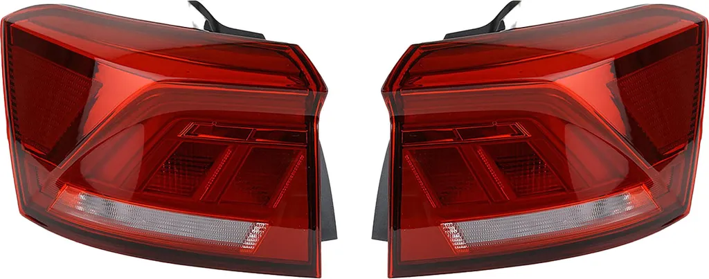 Feux arrière LED Johns Full Performance pour VW T-Roc A11 Pack Bicolore
