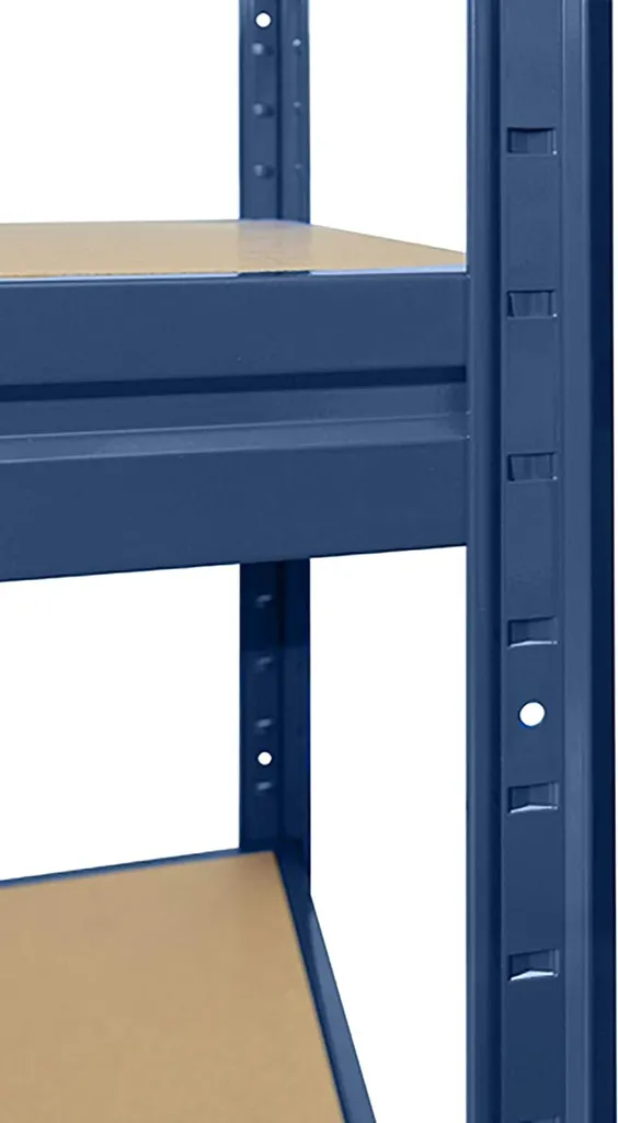 Étagère de rangement garage et atelier grise grande largeur 160cm