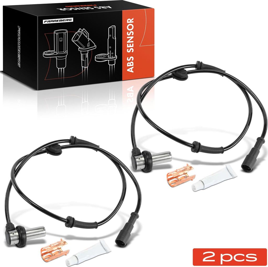 Frankberg 2x ABS Sensor Vorderachse beidseitig für Land Rover Freelander Soft Top 1.8L 2.0L 2.5L 1998-2006