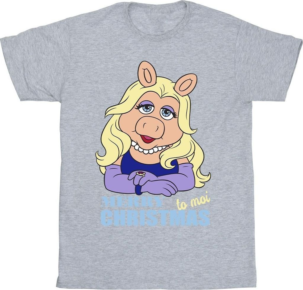 Disney - "Muppets Queen of Holidays" T-Shirt für Herren BI43587 (L) (Grau)