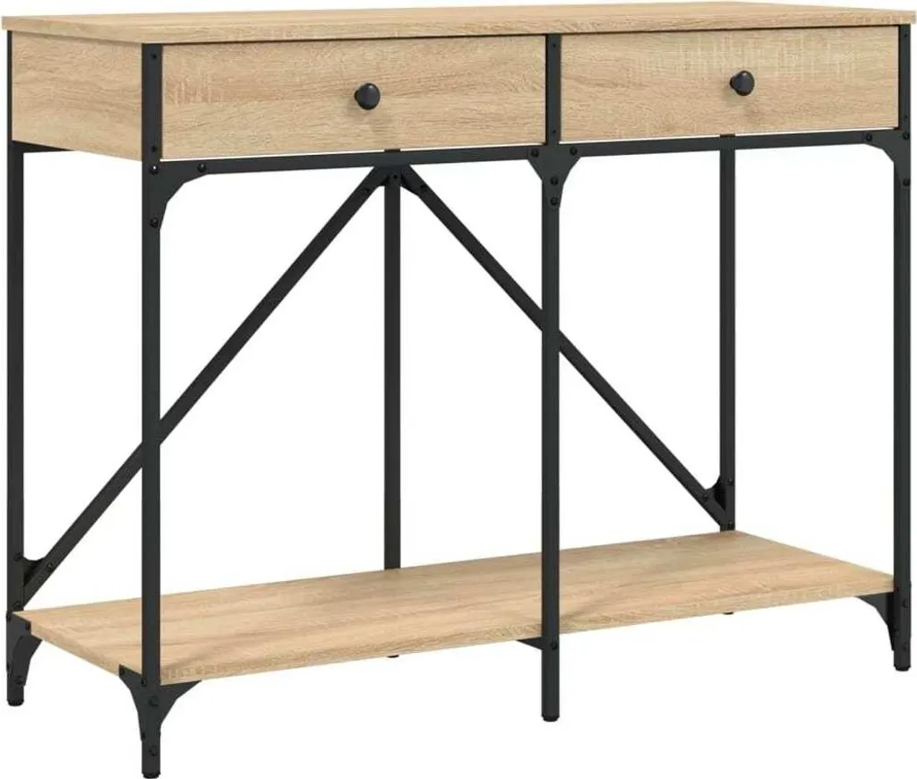Consolle Ingresso 100x39x78,5 Rovere Sonoma - Guida all'Arredo