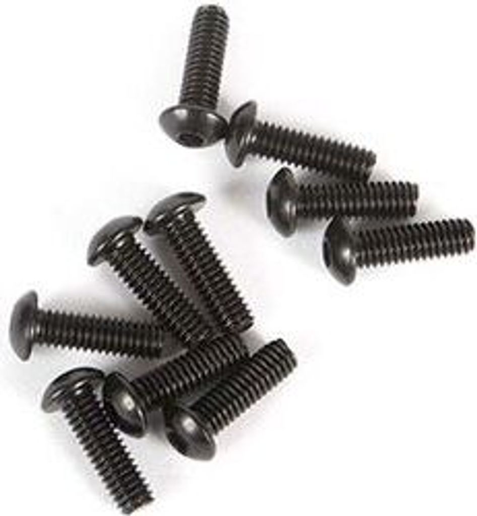 Axial M2.5 x 8mm, Button Head Screw (10)