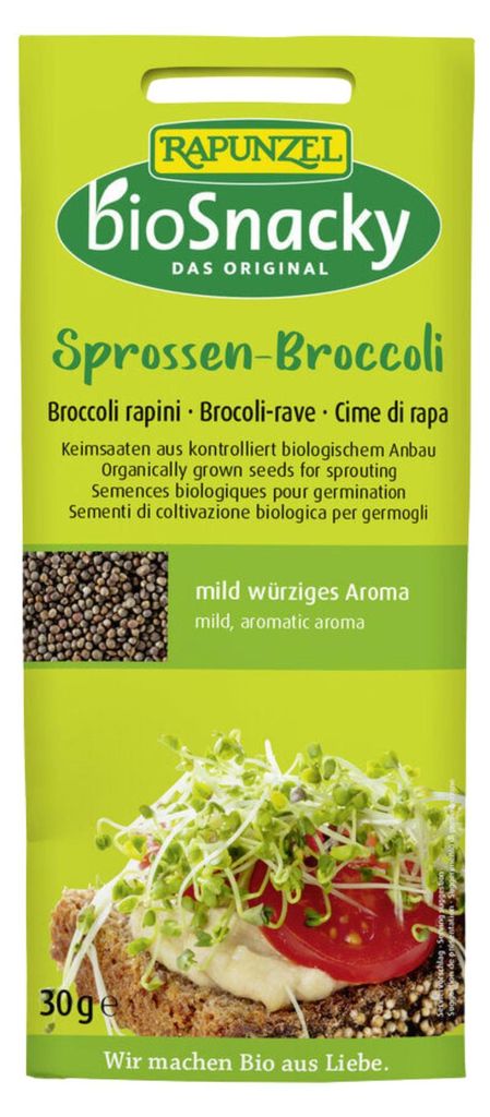 bioSnacky - Pousses de brocoli 30g Image du produit 