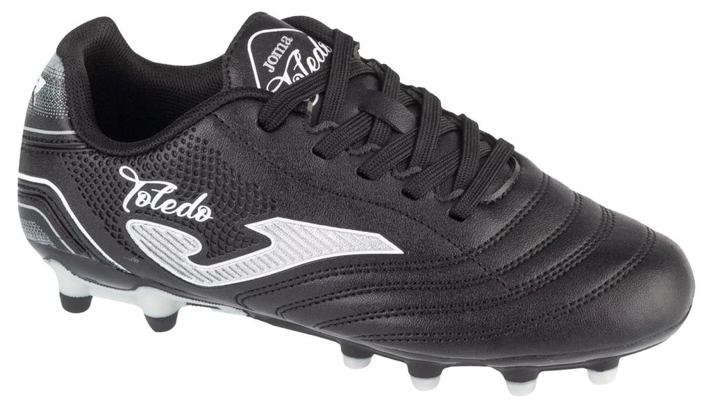 Joma - Kinder Fußballschuhe mit festem Boden "Toledo" PP5139 (38 EU) (Schwarz)