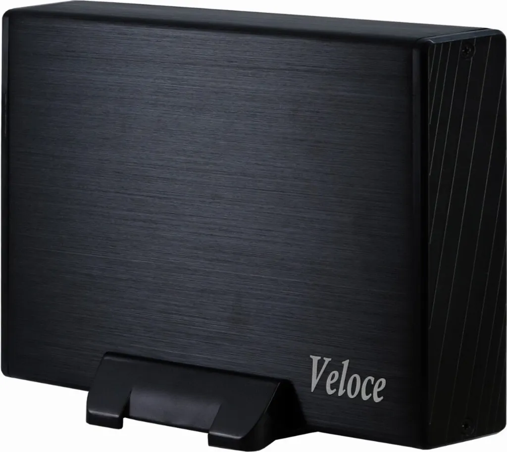 Inter-Tech GD-35612 Veloce Boîtier Disque Dur 3,5 pouces USB 3.0 Noir