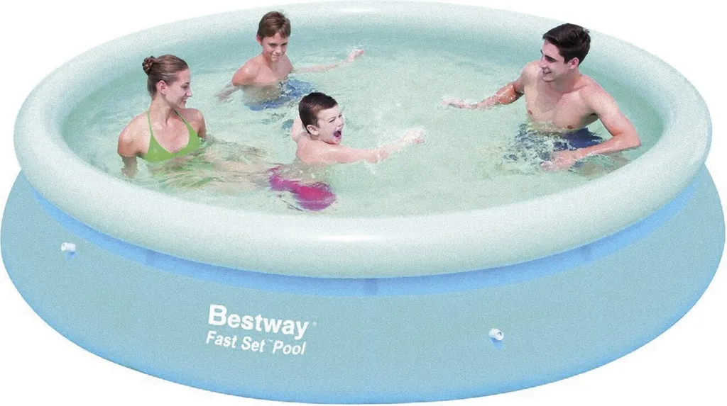 Piscine Bestway Fast Set Pool ronde bleue 305 x 76 cm autoportante