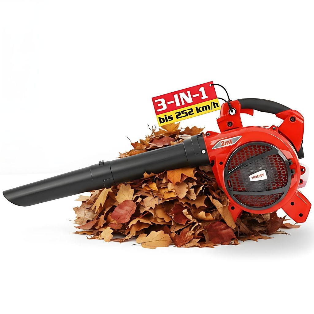 HECHT 9280 Laubbläser Benzin | 3in1 Laubsauger Laubhäcksler Produktbild 