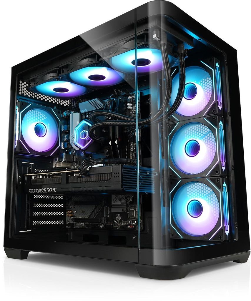 Gaming PC Panorama Curve IX AMD Ryzen 7 7800X3D, 64GB DDR5, Image du produit 