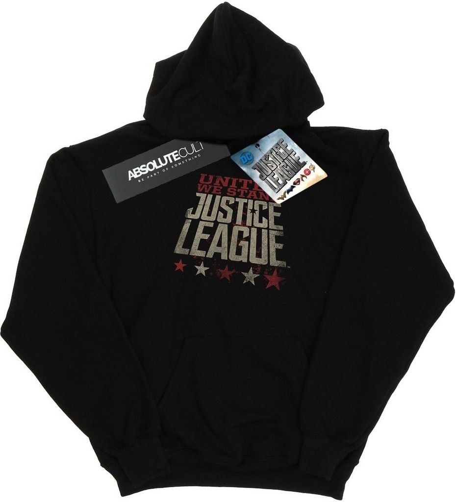 DC Comics - "Justice League United We Stand" Kapuzenpullover für Herren BI12537 (L) (Schwarz)