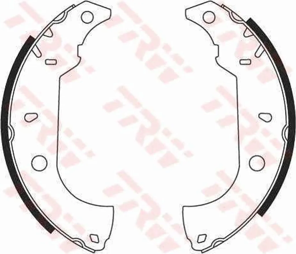 Kit freinage arrière TRW GS8614 pour restauration Fiat Tipo et Marea