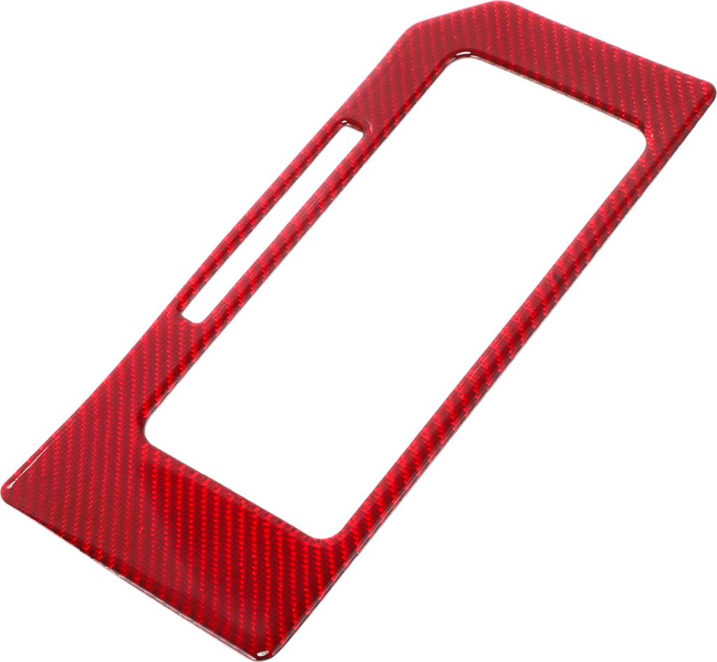 ABS Schaltknauf Knopf Abdeckung fš¹r Ford F150 15-20 Konsole Getriebepanel Steuerung Aufkleber Dekor Innenraum Zubeh?r Carbon Fiber Schwarz