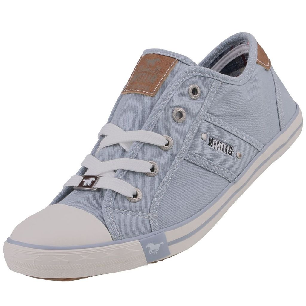 Mustang Damen Schnürschuhe in Blau, Größe 36 Produktbild 