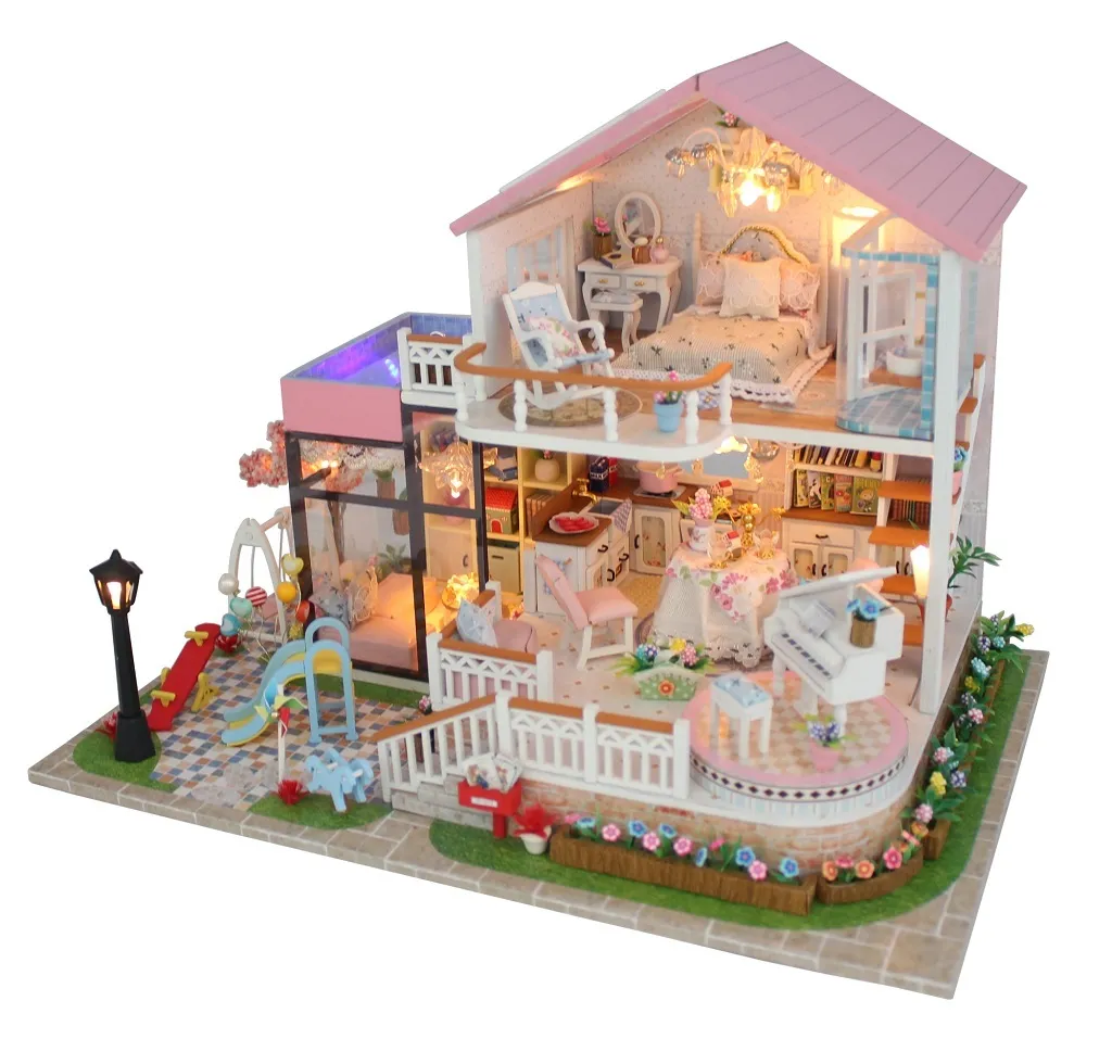 Loisir Créatif Adulte Maison Miniature Cute Villa - Projet DIY Relaxant
