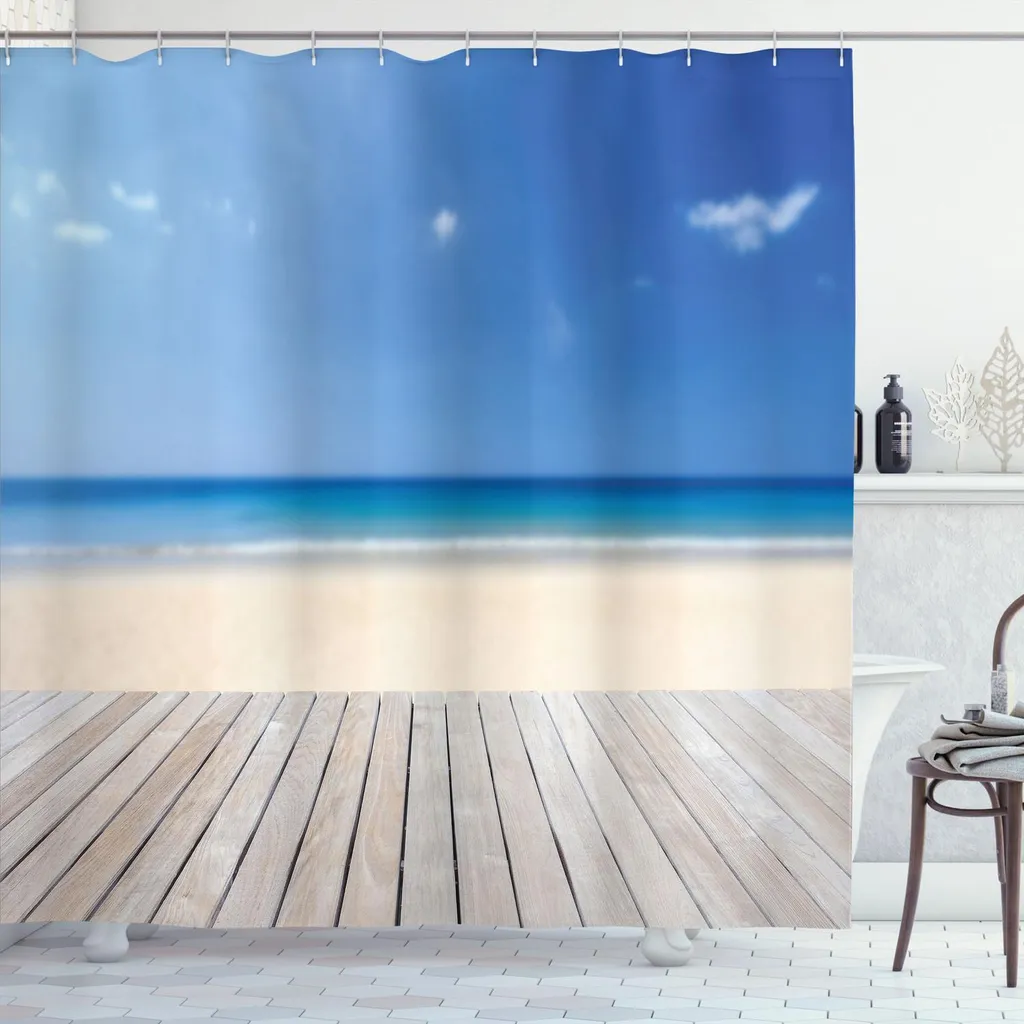 Tenda per Doccia ABAKUHAUS 175x240cm - Spiaggia e Mare per Famiglie