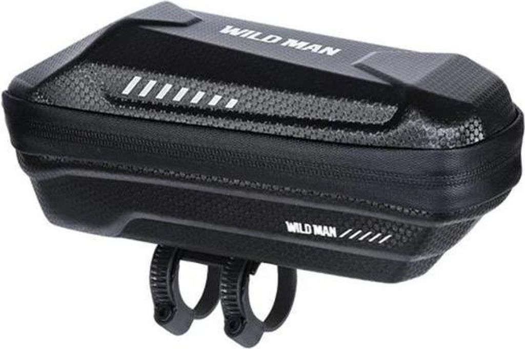Wildman Tasche/Fahrradhalter Xs5 Frame Bag Schwarz/Schwarz