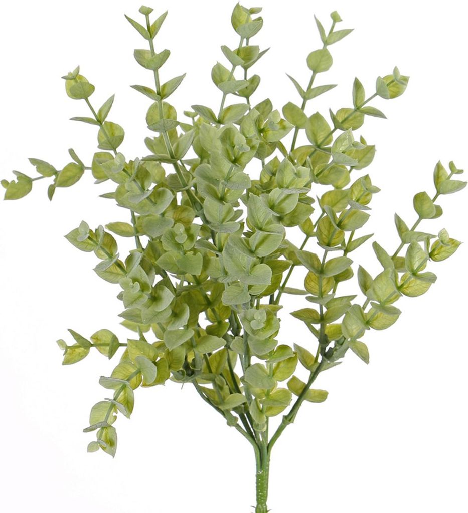 artplants.de Eukalyptus Busch Kunststoff INGOMAR, Steckstab, grün, 30cm - Eukalyptus künstlich