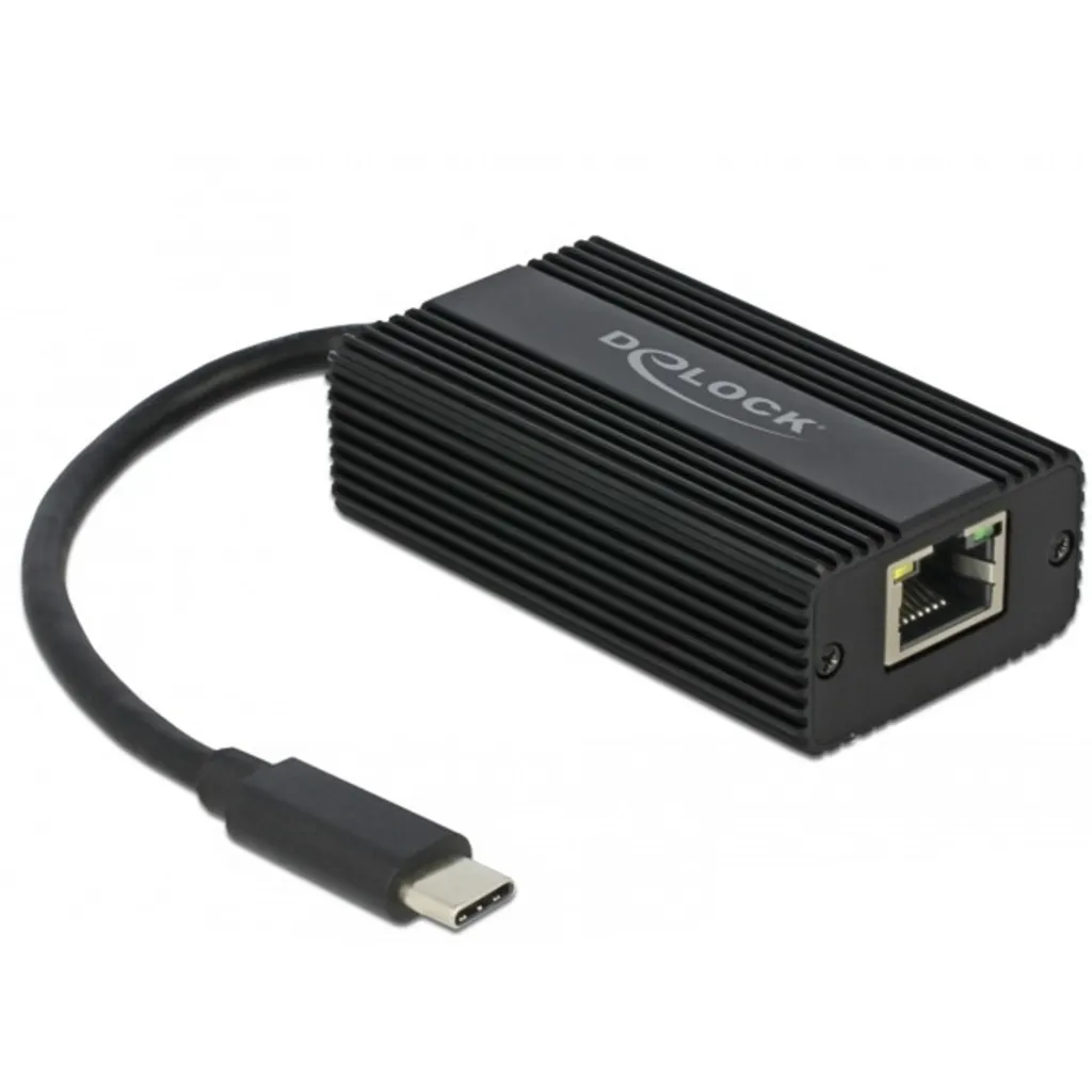 Delock 65990 Adattatore Ethernet USB-C | Internet Veloce per Casa e Ufficio