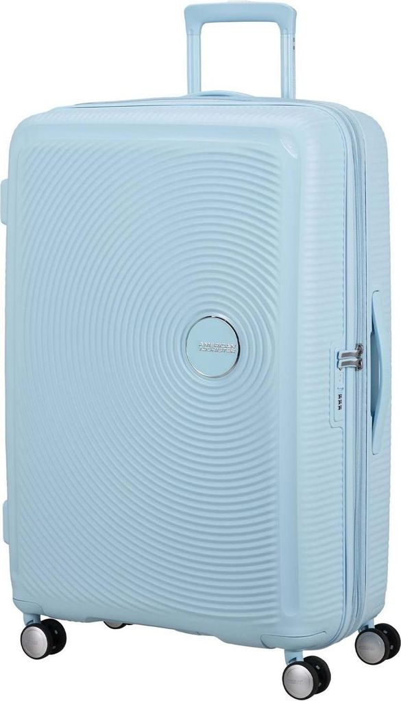 American Tourister SOUNDBOX SPINNER 77/28 TSA EXP PASTEL BLUE