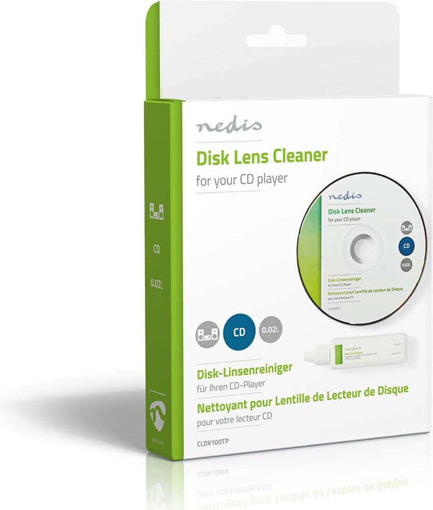 CD Lens CleanerPłyn czyszczący | Płyta czyszcząca | 20 ml | Zdjęcie produktu 4