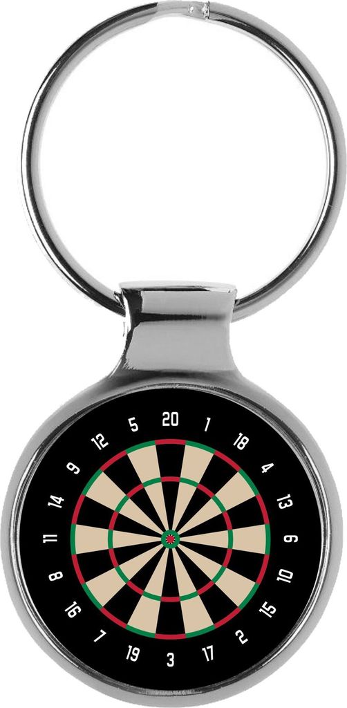 KIESENBERG 3D Schlüsselanhänger Geschenke für Dart Dartspieler Darts Fan A-6037
